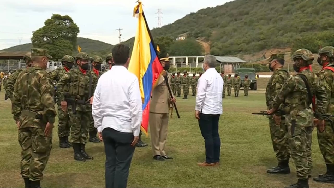 Comando especial del Ejército en Norte de Santander en la frontera con Venezuela.