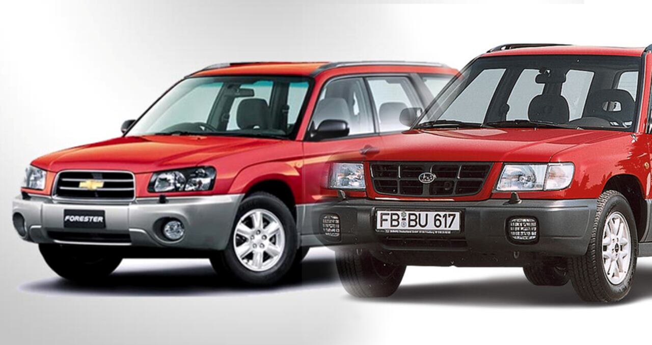 Subaru Forester y Chevrolet Forester, son el mismo automóvil.