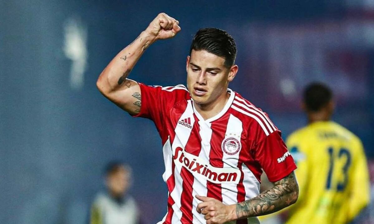 James Rodríguez. Foto: Twitter oficial James Rodríguez (@jamesdrodriguez).