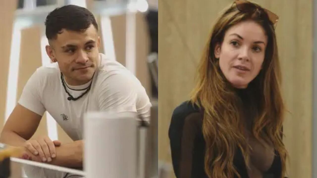 Culotauro y Nataly Umaña en La casa de los famosos