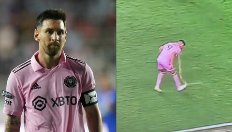 Compañero de Messi fue viral por vomitarse en pleno campo de juego.