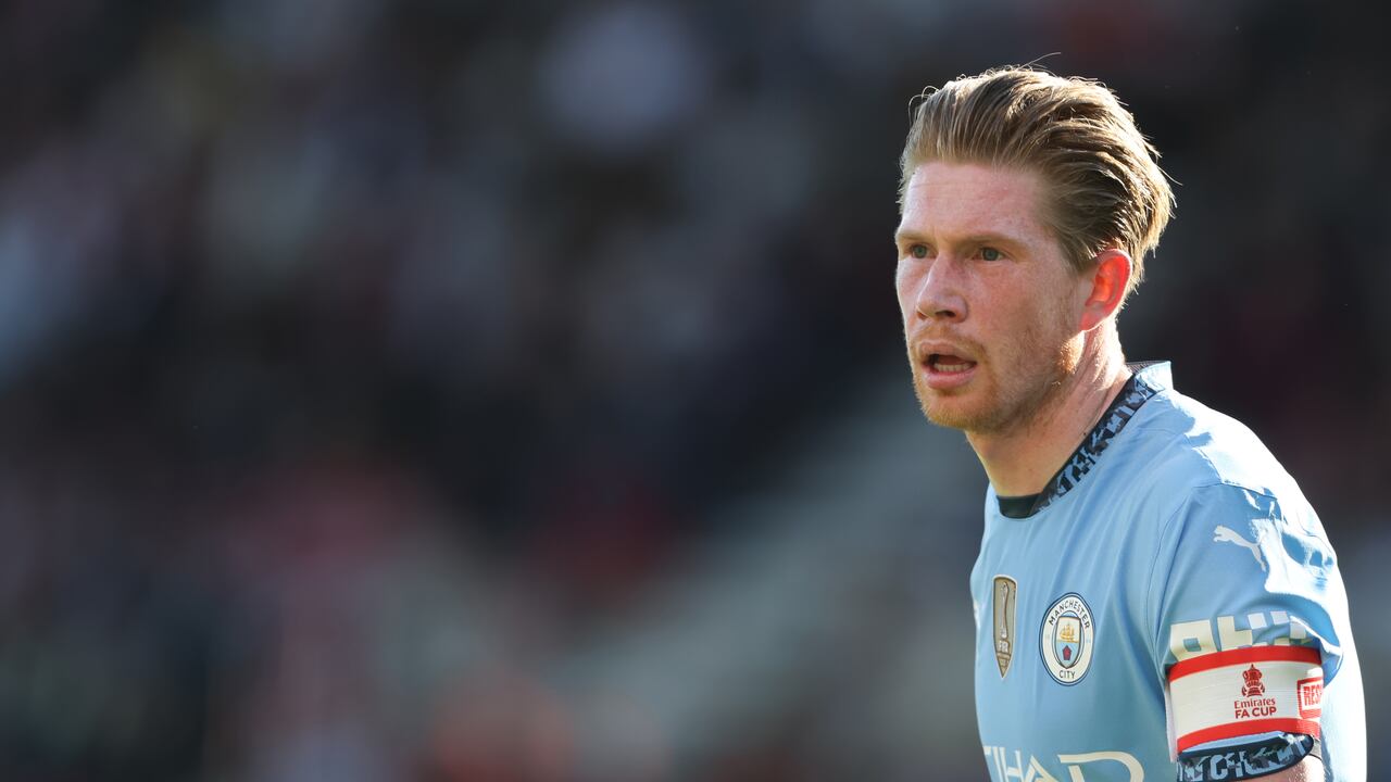 Kevin de Bruyne no va más en el Manchester City