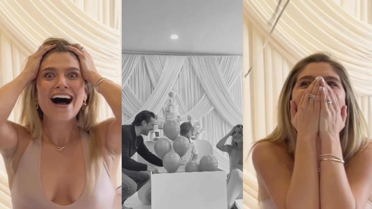 Laura Tobón hizo la revelación de sexo de su segundo bebé y tuvo particular reacción.