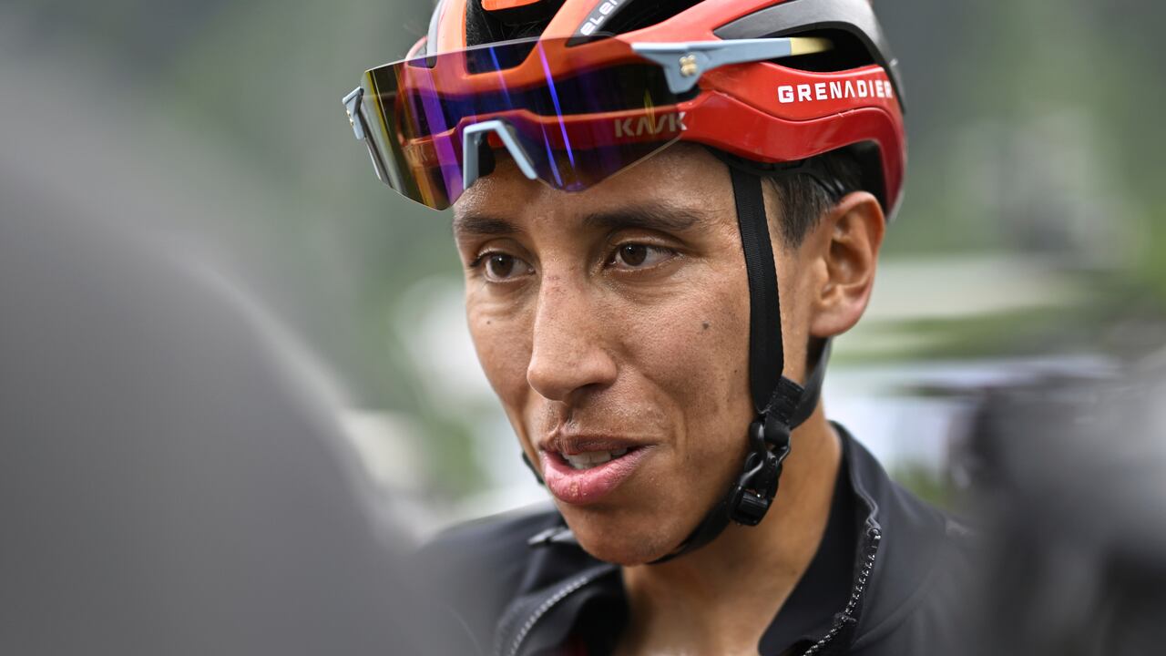 Egan Bernal, corredor del Ineos Grenadiders