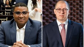 Óscar Benavides y Exfiscal Barbosa.
