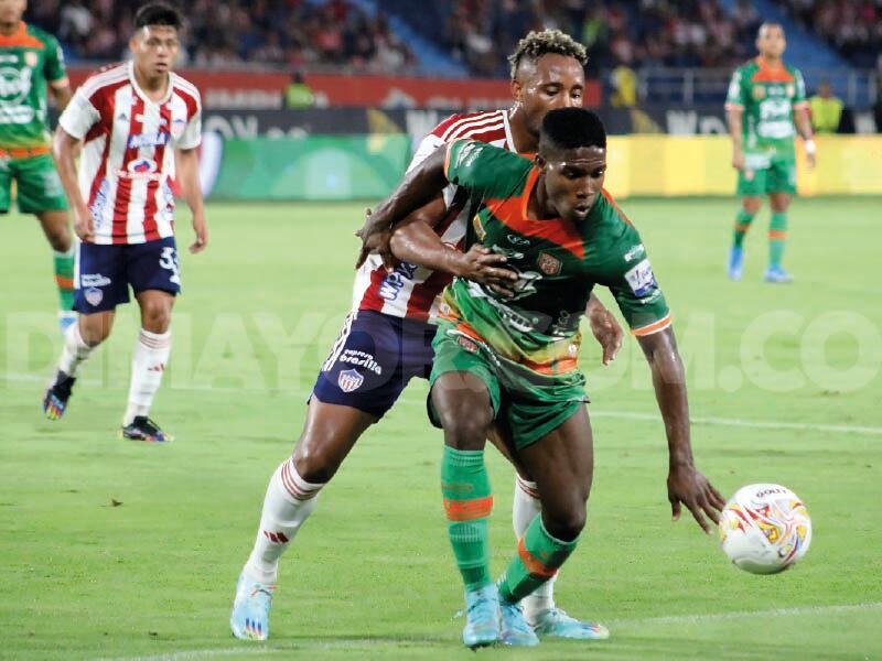 Envigado derrotó a Junior en Barranquilla. Foto: Dimayor.