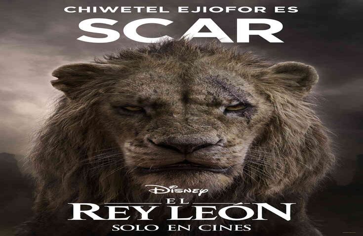 Al malvado Scar le dará voz Chiwetel Ejiofor.