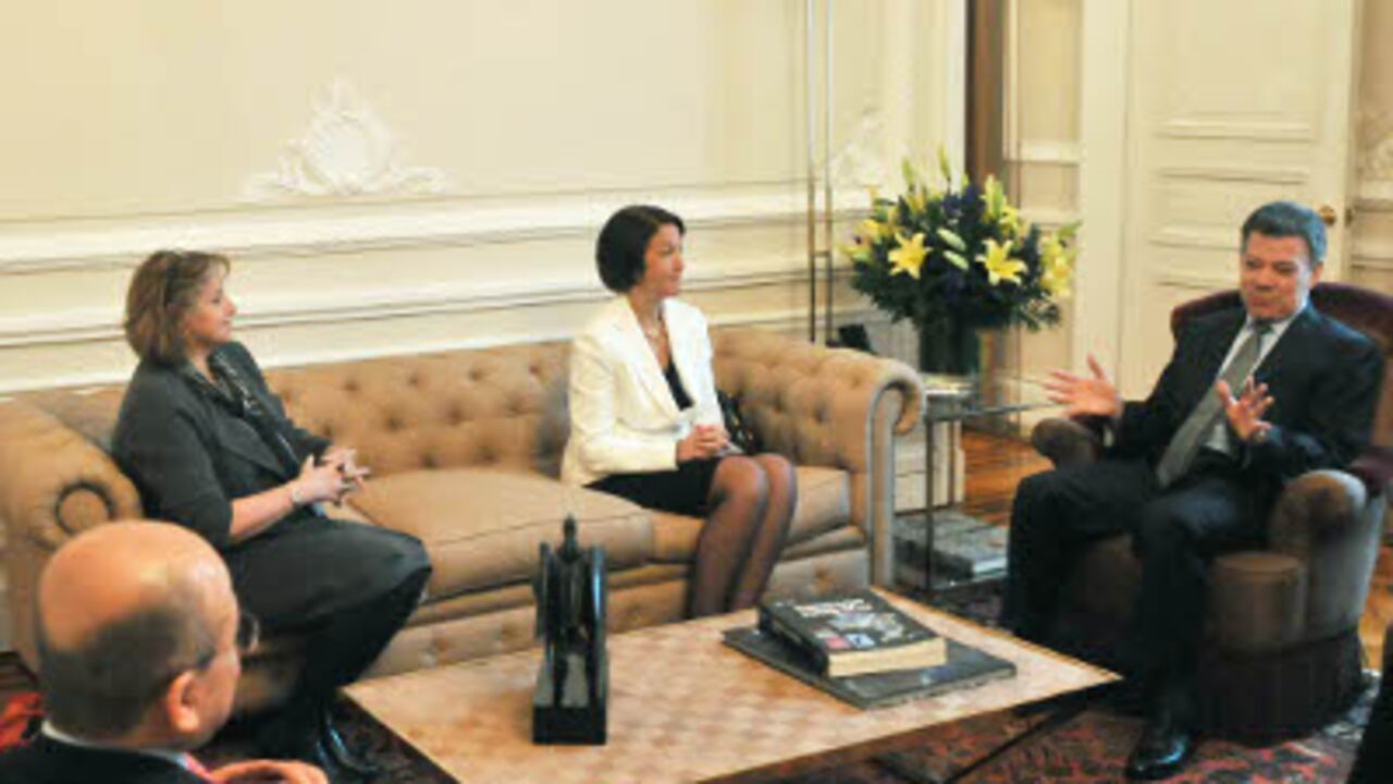 El presidente se reunió con los ternados antes de el anuncio.