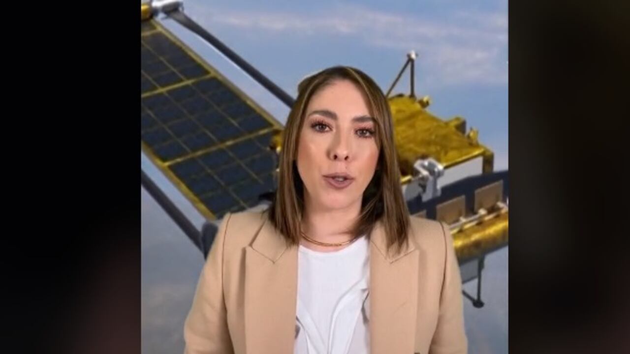 Juanita Gómez explica el éxito de la misión DART. Foto: SEMANA