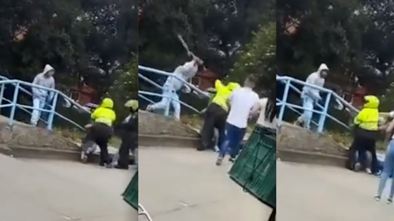 Durante una riña en La Calera, un sujeto le dio un palazo a otro, acabando con su vida. Los más sorprendente es que todo ocurrió en presencia de policías.