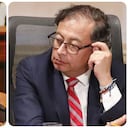 Iván Name y Gustavo Petro.