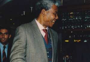 Nelson Mandela, ex presidente sudafricano.
