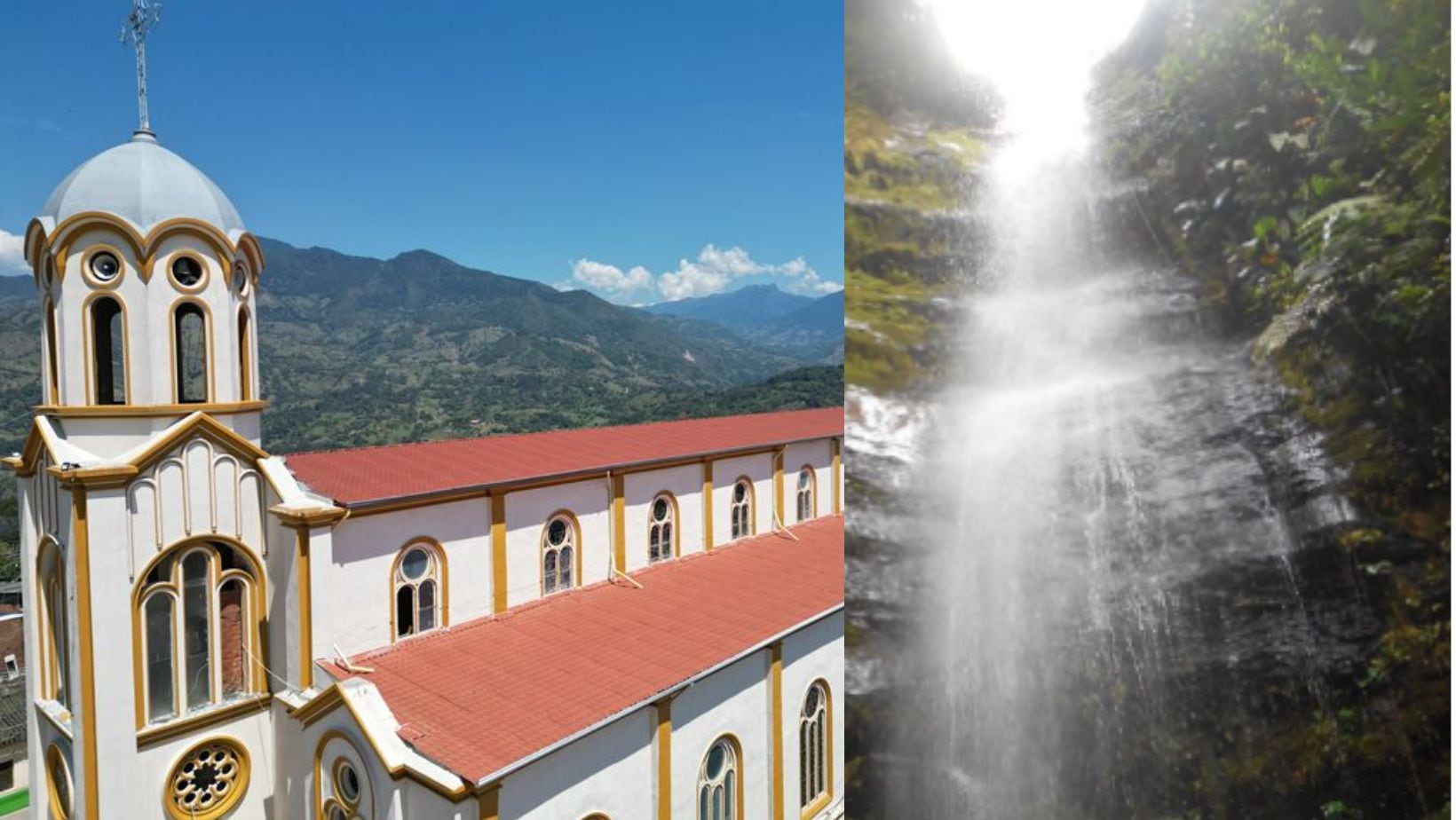 El municipio en el que se encuentra la cascada termal más grande de Colombia; queda a solo tres horas de Bogotá