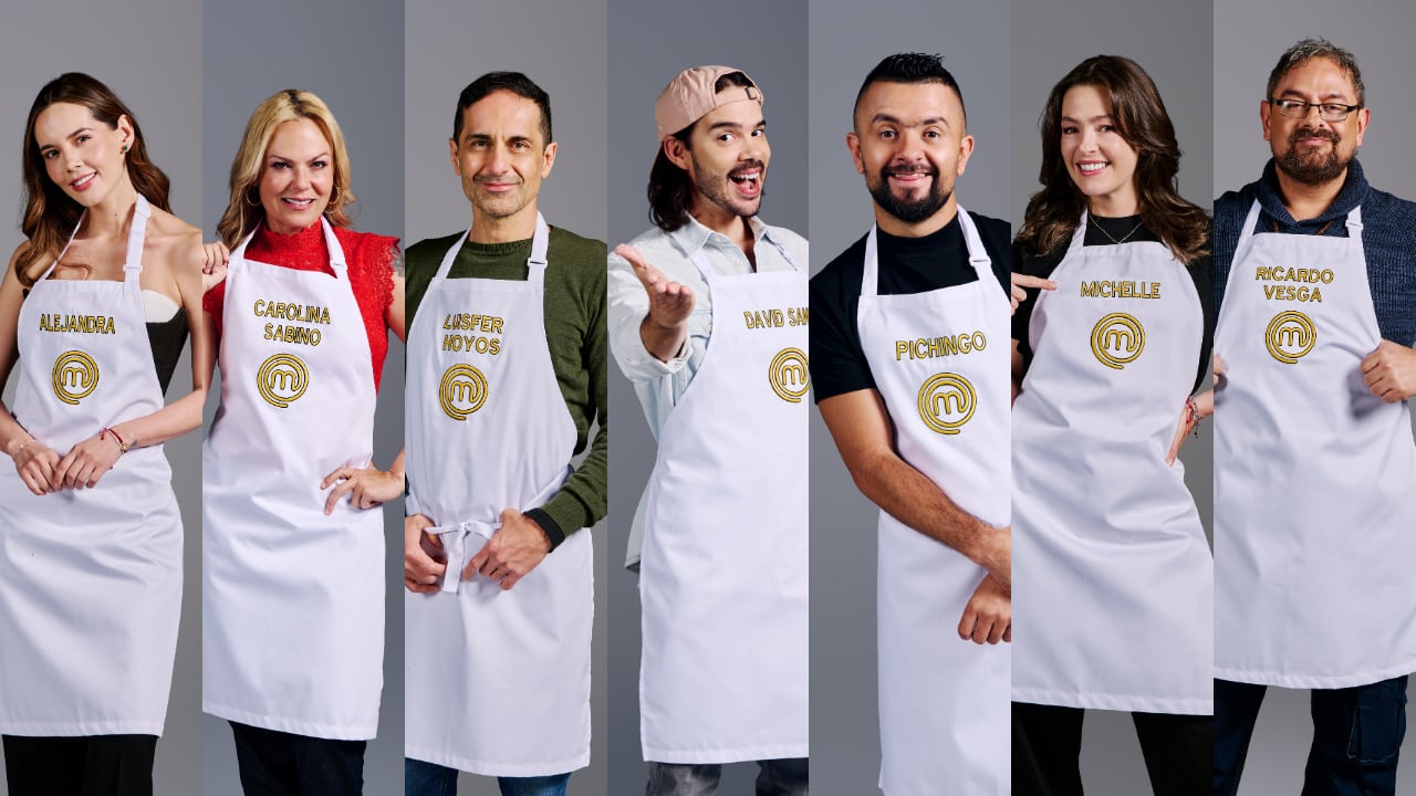 Alejandra Ávila, Carolina Sabino, Luis Fernando Hoyos, David Sanín, Pichingo, Michelle Rouillard y Ricardo Vesga.