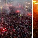 Croacia armó una hoguera de felicidad tras el tercer puesto en Qatar 2022.