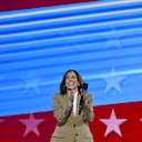 Kamala Harris en la Convención Nacional Demócrata