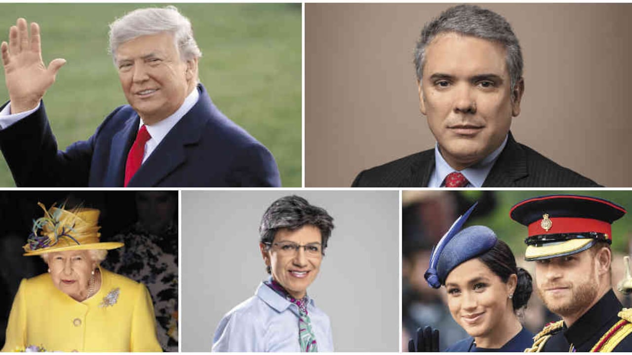 Las predicciones de 2020 para Iván Duque, la reina Isabel, Claudia López y Donald Trump