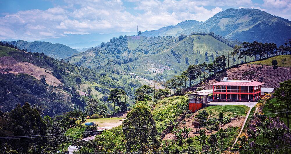 El paisaje es uno de los atractivos en los diferentes departamentos del país.