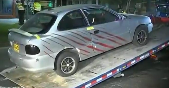 Accidente de tránsito en Bogotá