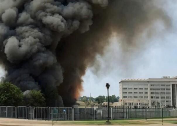 Esta fue la imagen creada con inteligencia artificial y la cual provocó alerta entre los estadounidenses.