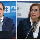 El fiscal general Francisco Barbosa y la procuradora Margarita Cabello se oponen a la ley de sometimiento.