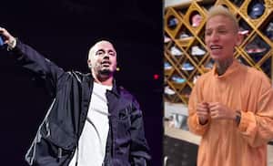 La Liendra hizo divertida 'colaboración' con J Balvin; el cantante la compartió