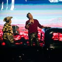 Carlos Vives con el maestro Egidio Cuadrado (acordeonero)