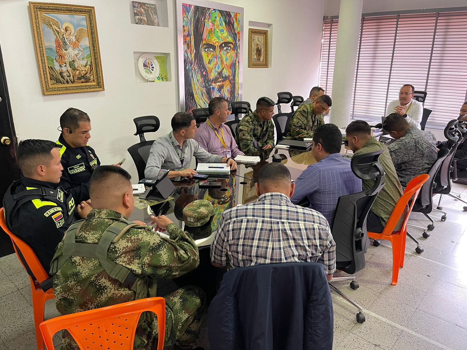 Consejo de seguridad en El Carmen de Viboral.