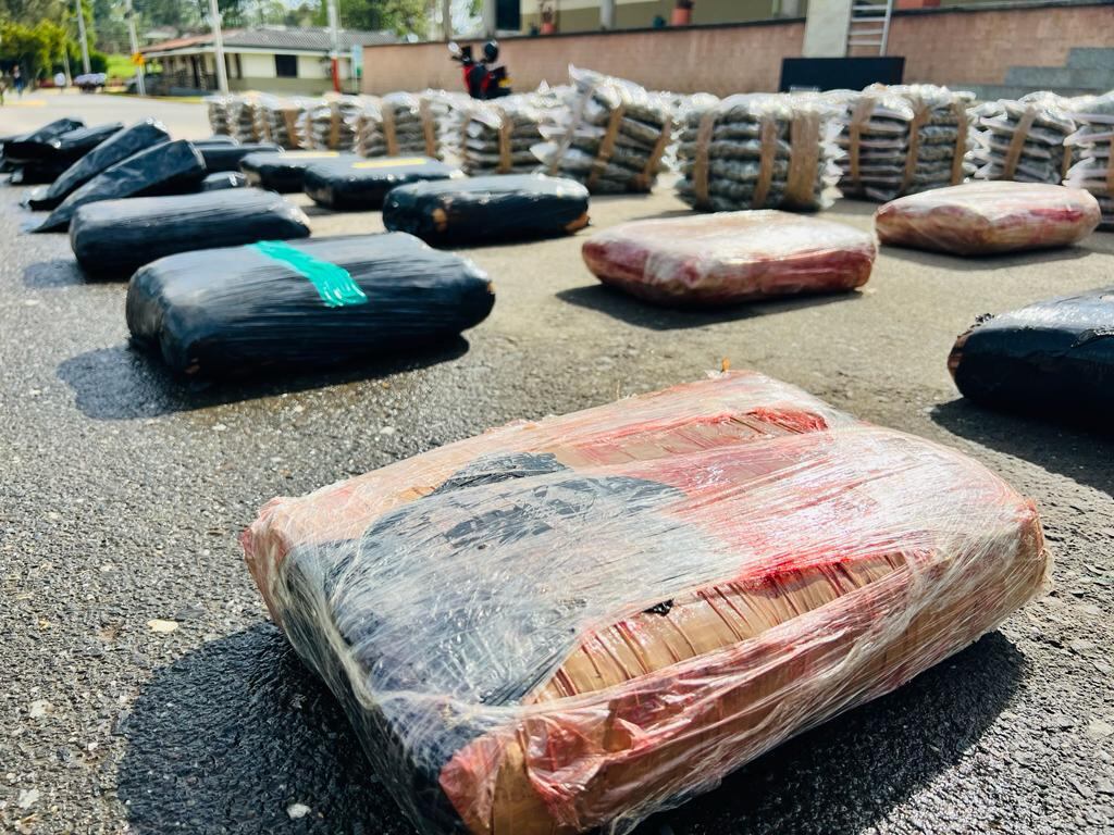 Frustran comercialización de marihuana en el sur de Colombia.