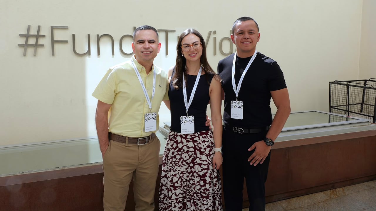 Paloma García-Reyes Meyer, David Jiménez Peña y Daniel Páez.