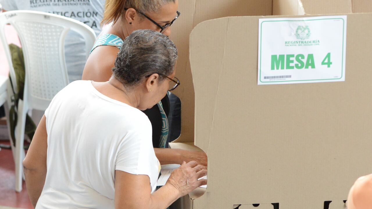 Cali: Elecciones regionales (Alcaldía, Gobernación. Concejo, Asamblea) 29 de octubre del 2023. Foto José L Guzmán. EL País.