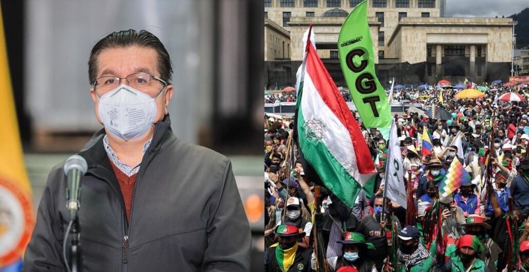 Ministro de Salud y Paro nacional