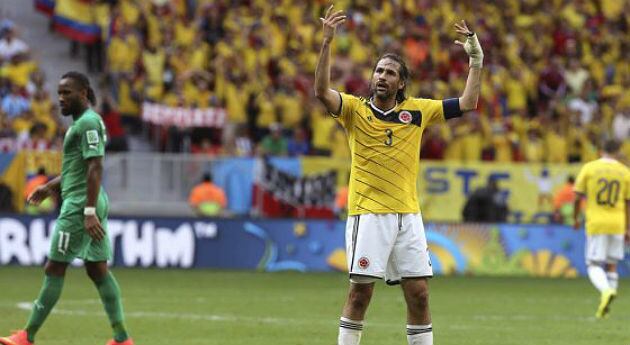 Mario Alberto Yepes fue el capitán de la Selección Colombia, en 2014