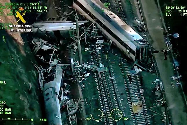 Accidente de trenes en Adamuz, España