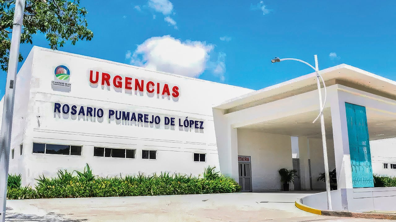 Hospital Rosario Pumarejo de López, bajo intervención del Gobierno nacional desde el 14 de enero de 2022.