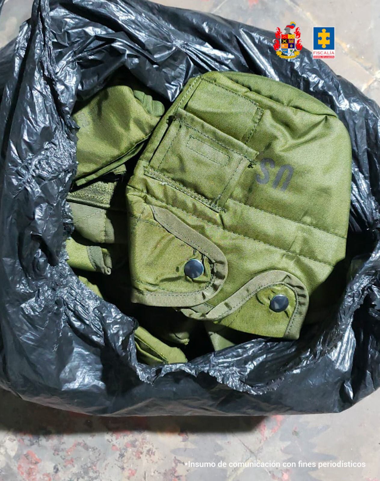 Las fabricas ilegales de uniformes funcionaban en Bogotá y Tolima.