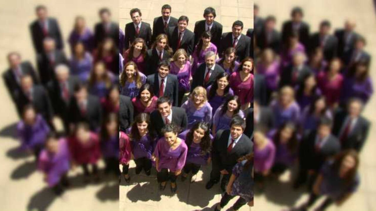 Coro Universidad Nacional Río Cuarto, Argentina - Foto cortesía: Fundacion Puerto Colombia Comunicaciones