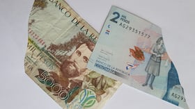 Billetes rotos