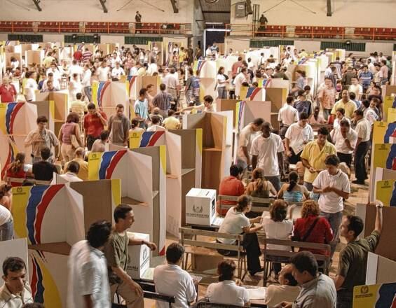 Elecciones vigiladas por la Registraduría.