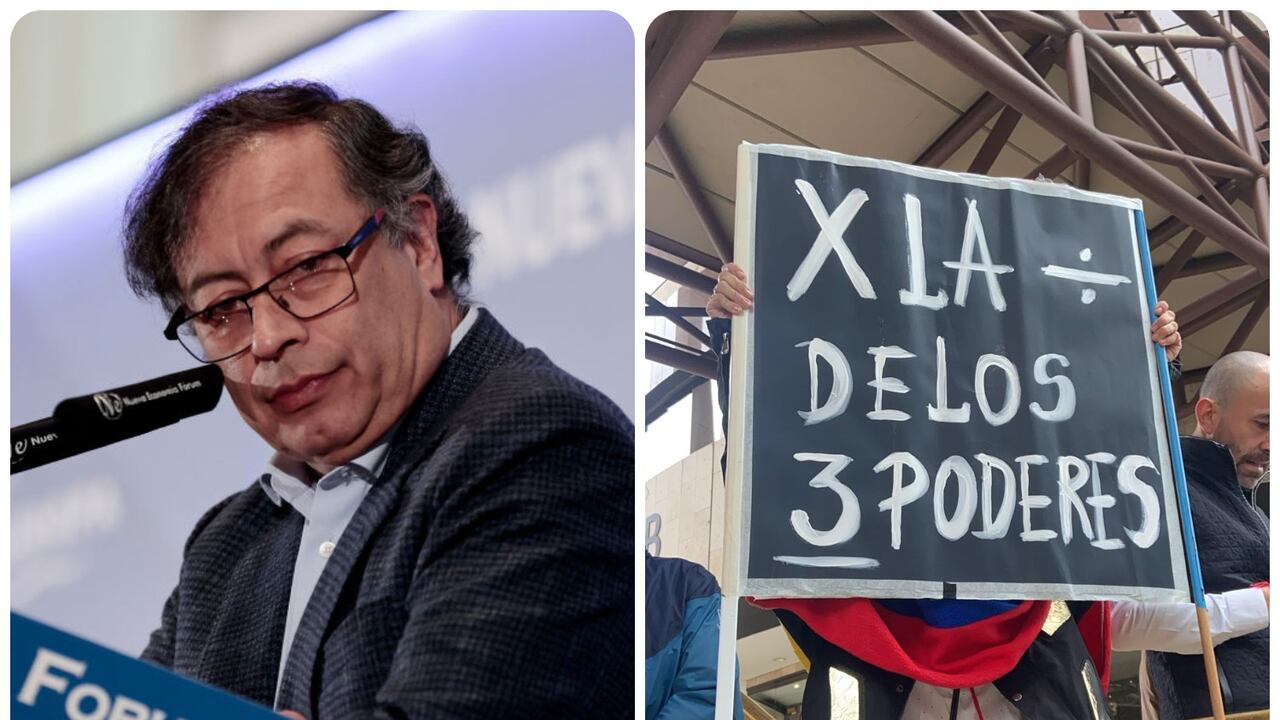 El presidente Gustavo Petro se pronunció sobre el plantón adelantado por la oposición frente a la sede de la ONU en Bogotá.