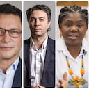 Carlos Caicedo, Daniel Quintero, Francia Márquez, Fico Gutiérrez y Juan Fernando Cristo.