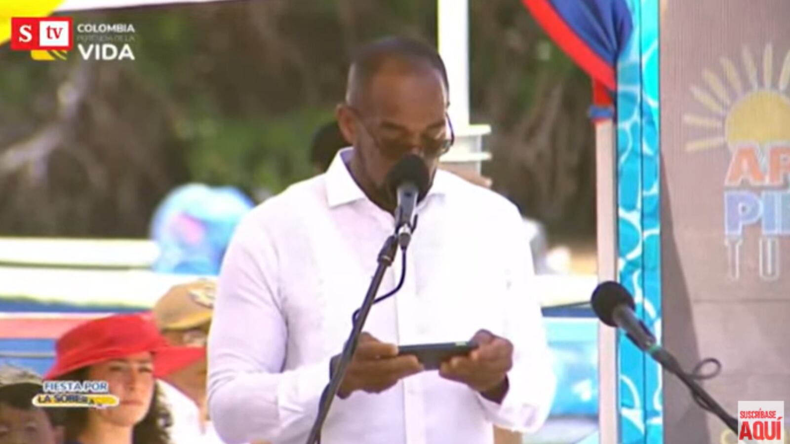 Alberto Gordon May, presidente de la Autoridad Raizal.