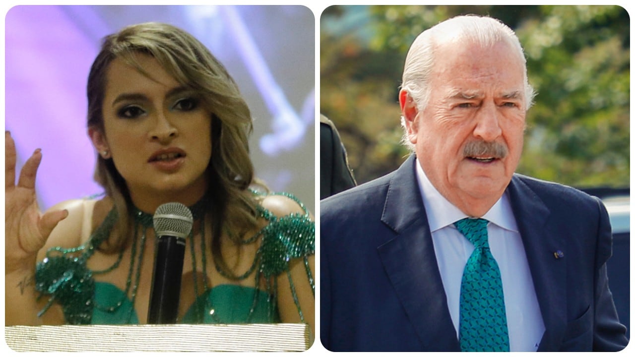 Andrea Petro, hija del presidente Gustavo Petro, respondió a un mensaje del exmandatario Andrés Pastrana.