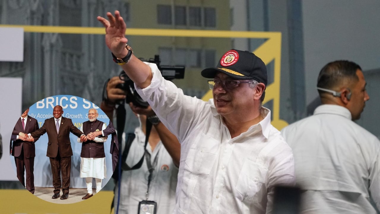 El presidente de la República, Gustavo Petro ha impulsado el ingreso del país a los Brics.