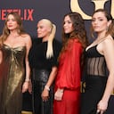Aurora Cossio, Sofia Vergara, Karol G, Paulina Davila and Juliana Martinez attend the Miami premiere of "Griselda" at The Fillmore Miami Beach
(Photo by Mireya Acierto/WireImage)