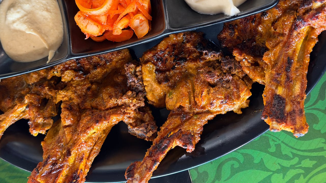 Costillas de cordero en Boyacá