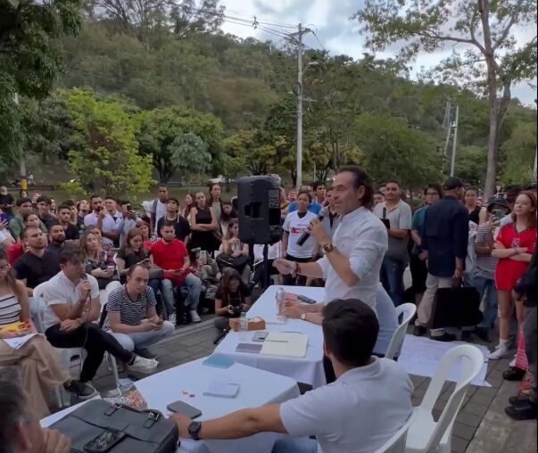 El excandidato presidencial también habló sobre la Paz Total del Gobierno Petro. (Foto: Captura de pantalla)
