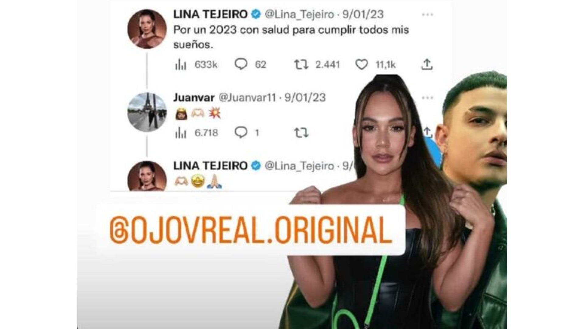 Publicación de Twitter