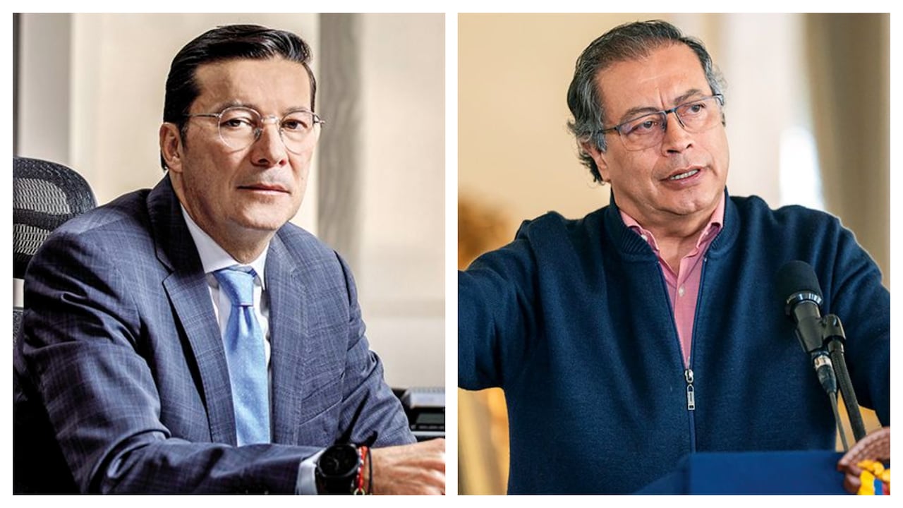 Hernán Penagos y Gustavo Petro.