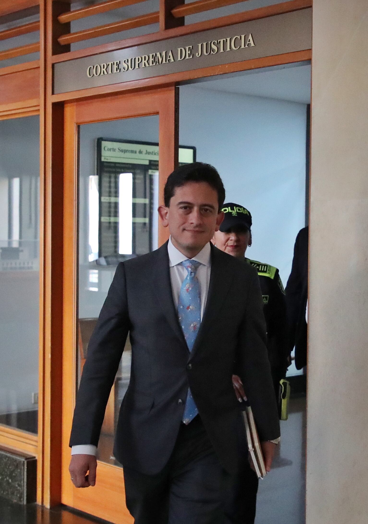 Luis Carlos Reyes, declara ante la Corte Suprema de Justicia por caso de corrupción UNGRD